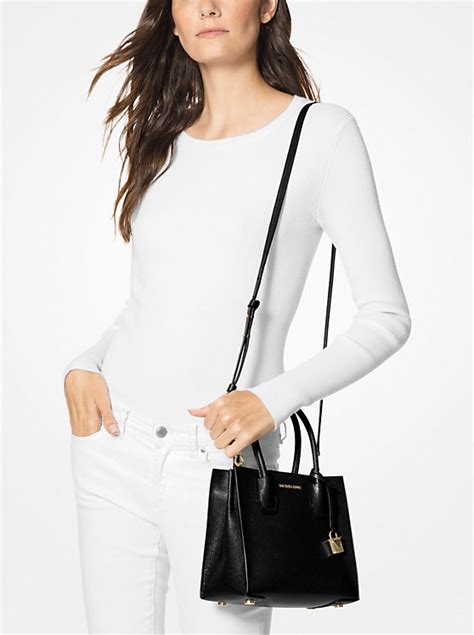 michael kors pebble crossbody bag|Michael Kors mercer best badger.